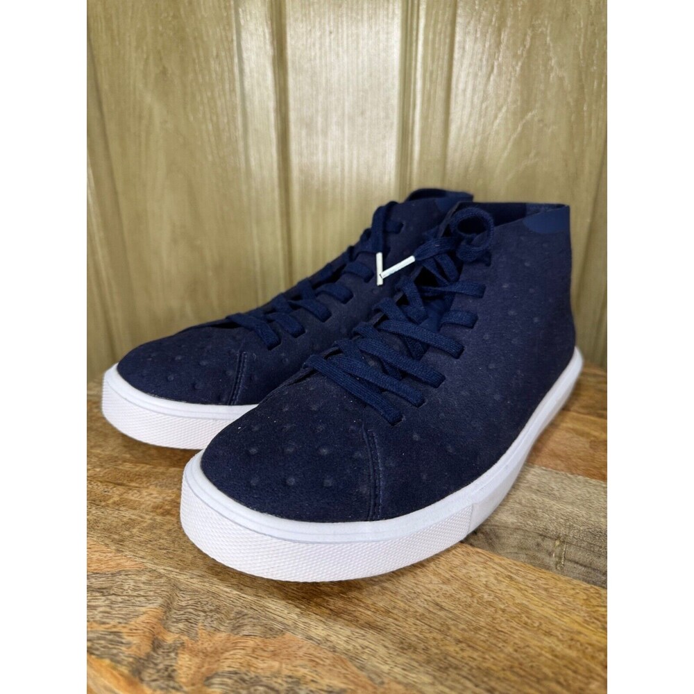 Native, Keep It Lite Shoes Unisex Monaco Perf Sneaker  Black M/8 - W/10